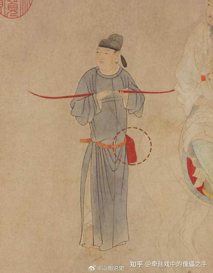 古代男子的荷包挂在左边还是右边。? - 知乎