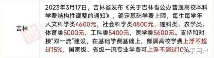 2025 年几十所大学学费上涨，涨幅 500-20000 元/年不等，为什么大学开始涨学费了？ - 知乎