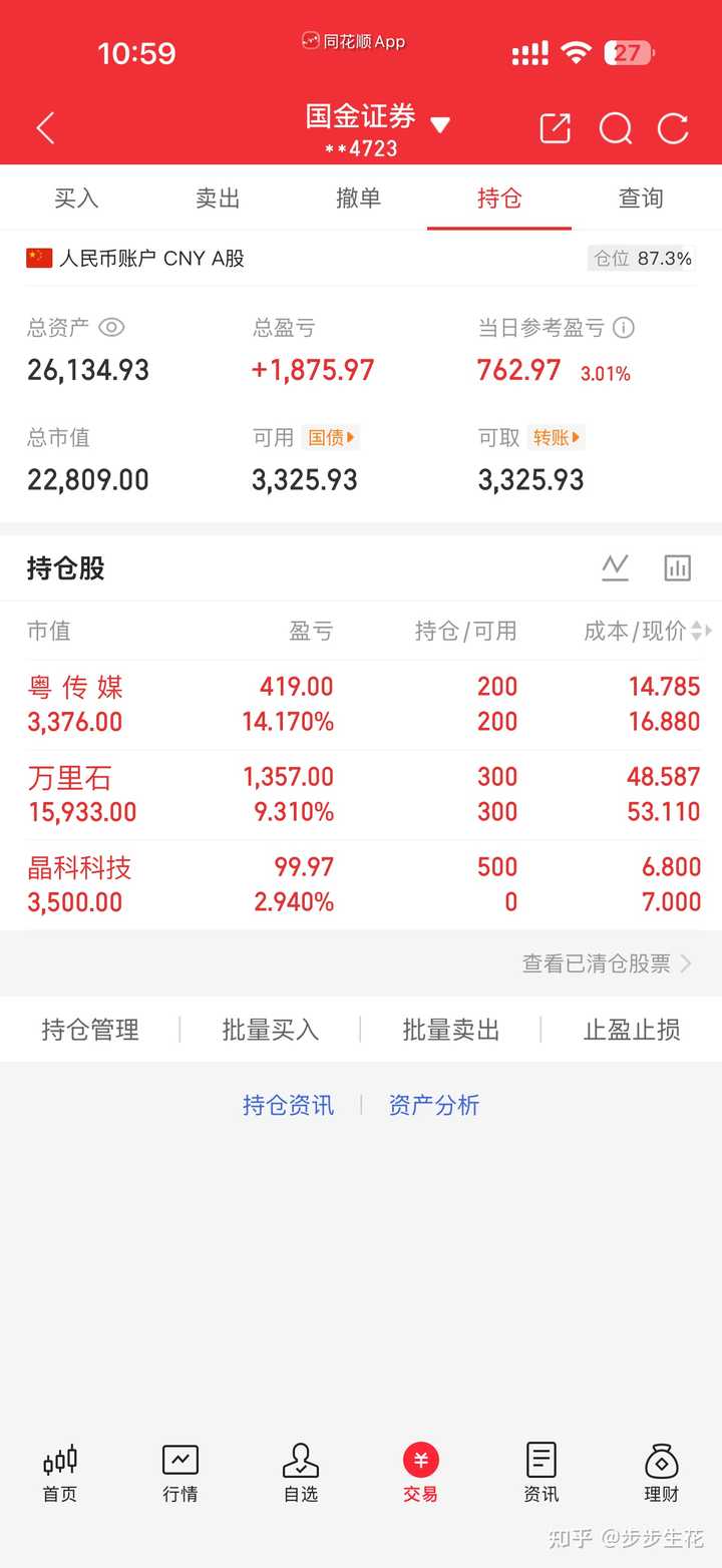 如何看待 2026 年 5月 7日 A 股市场行情? - 知乎