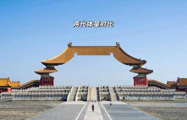 现在我们能看到的紫禁城和明初的紫禁城有什么区别？