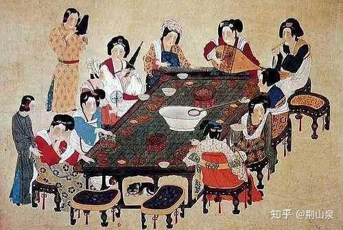 求问,初唐时期,唐代厅堂内是怎么布置的?还有家具之类的,有图的话就更好了,万分感谢? - 知乎