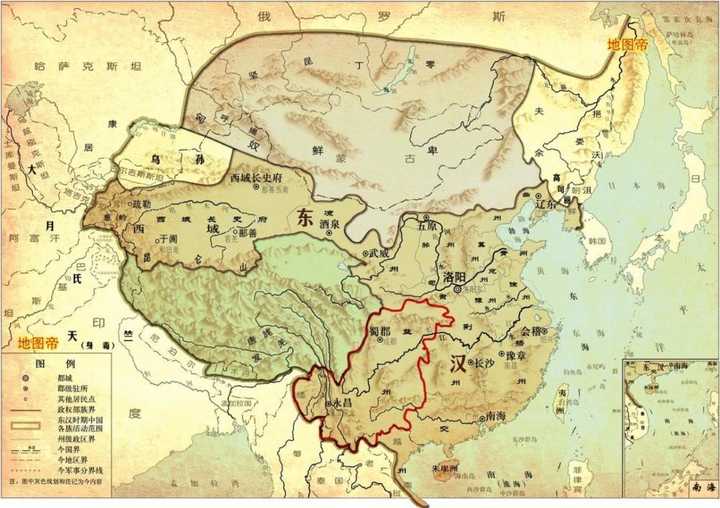 汉武帝设立的益州郡和三国时期蜀汉的根据地益州是一个地方吗? - 知乎
