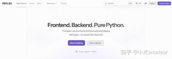 如何评价 Python 全栈开发框架 Reflex? - 知乎