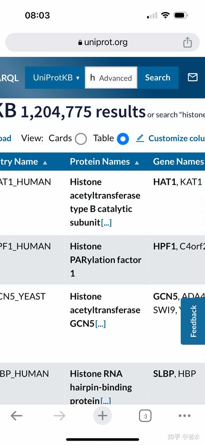 如何在uniprot网站上查询某个蛋白质ID号？ - 知乎