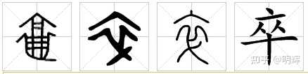 「卒」字「卆」的写法怎么演变出来的? - 知乎