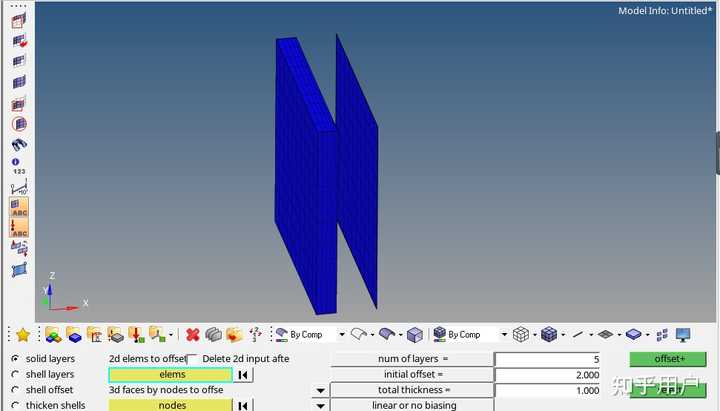 hypermesh利用solid map将二维网格拉伸成三维网格失败，哪里有问题？ - 知乎