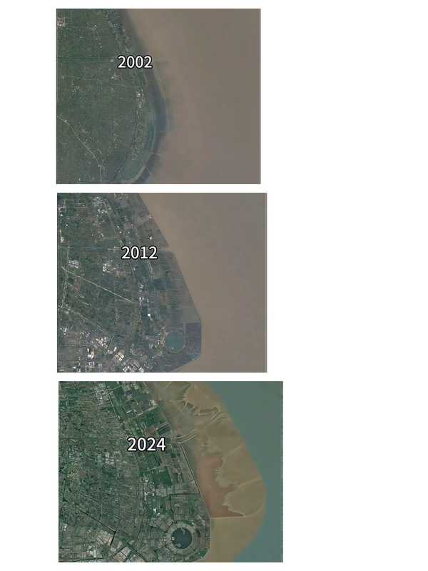 有没有可能几十年后上海泥沙沉积越来越多导致上海变成内陆城市，临港变成新上海？