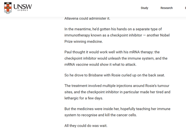 程序员利用 ChatGPT 设计癌症疫苗拯救爱犬，「肿瘤真的缩小了」，这一事件有哪些意义或影响？