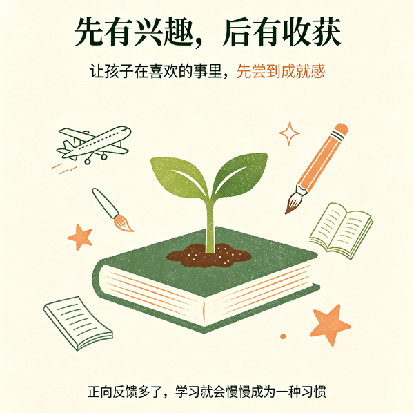 你认为现在教育孩子，应该以兴趣为导向，还是以成绩为导向，为什么？