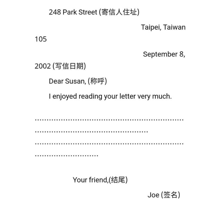 英文书信的格式规范有哪些？ - 知乎