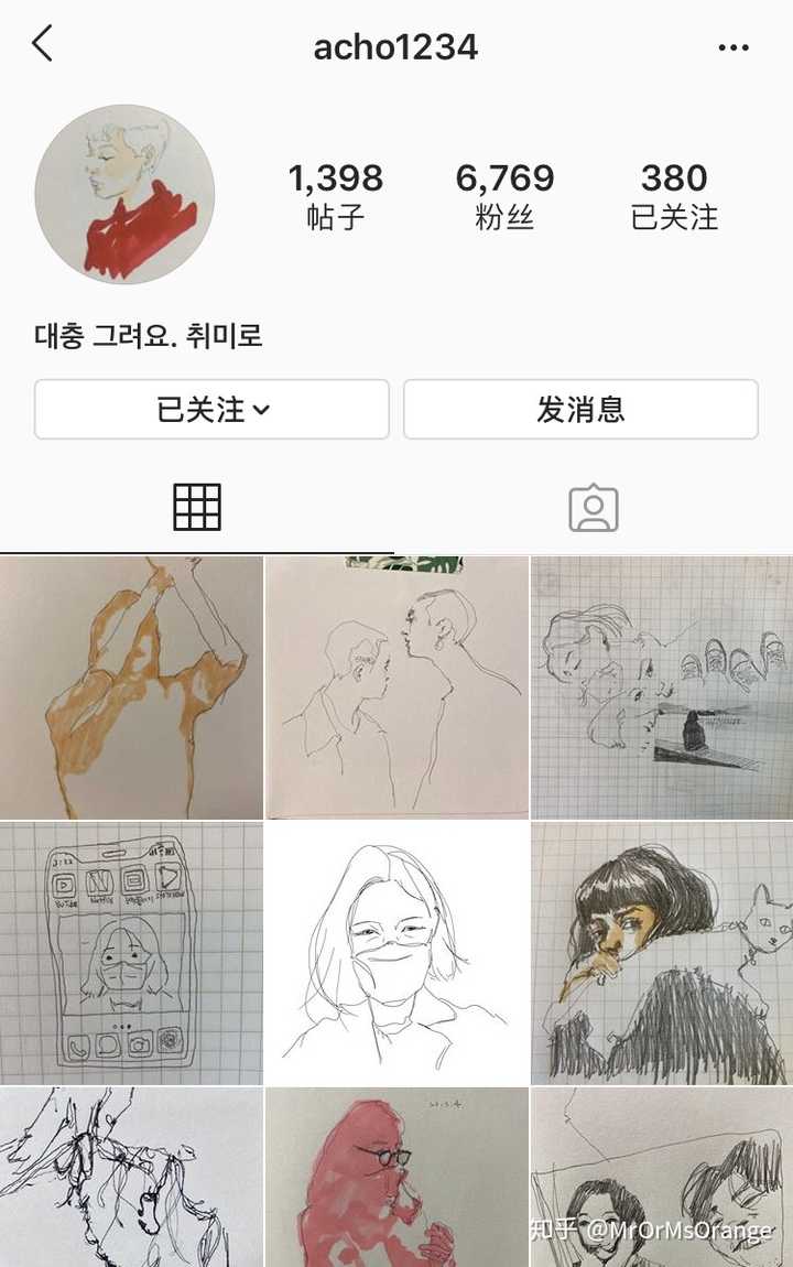 Instagram上有哪些值得关注的插画师 知乎