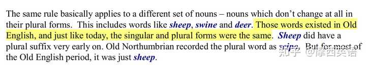 初学英语的小朋友问sheep的复数形式为什么还是sheep? - 知乎