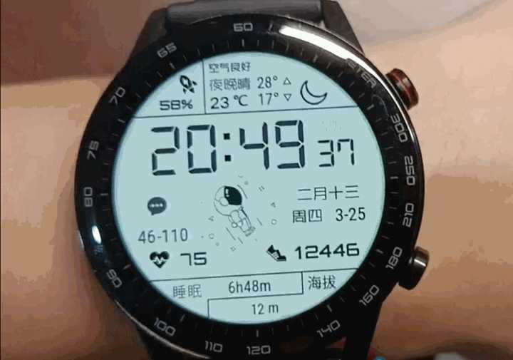 最近华为手表的太空人表盘为什么会火