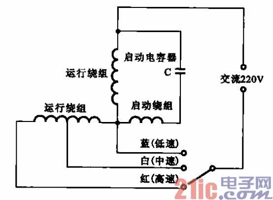 电风扇定时器组装图图片