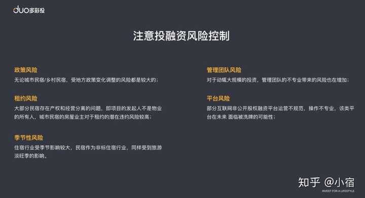 最后，从投资的角度给大家几点建议或者叫风险的控制第一 政策的风险群里