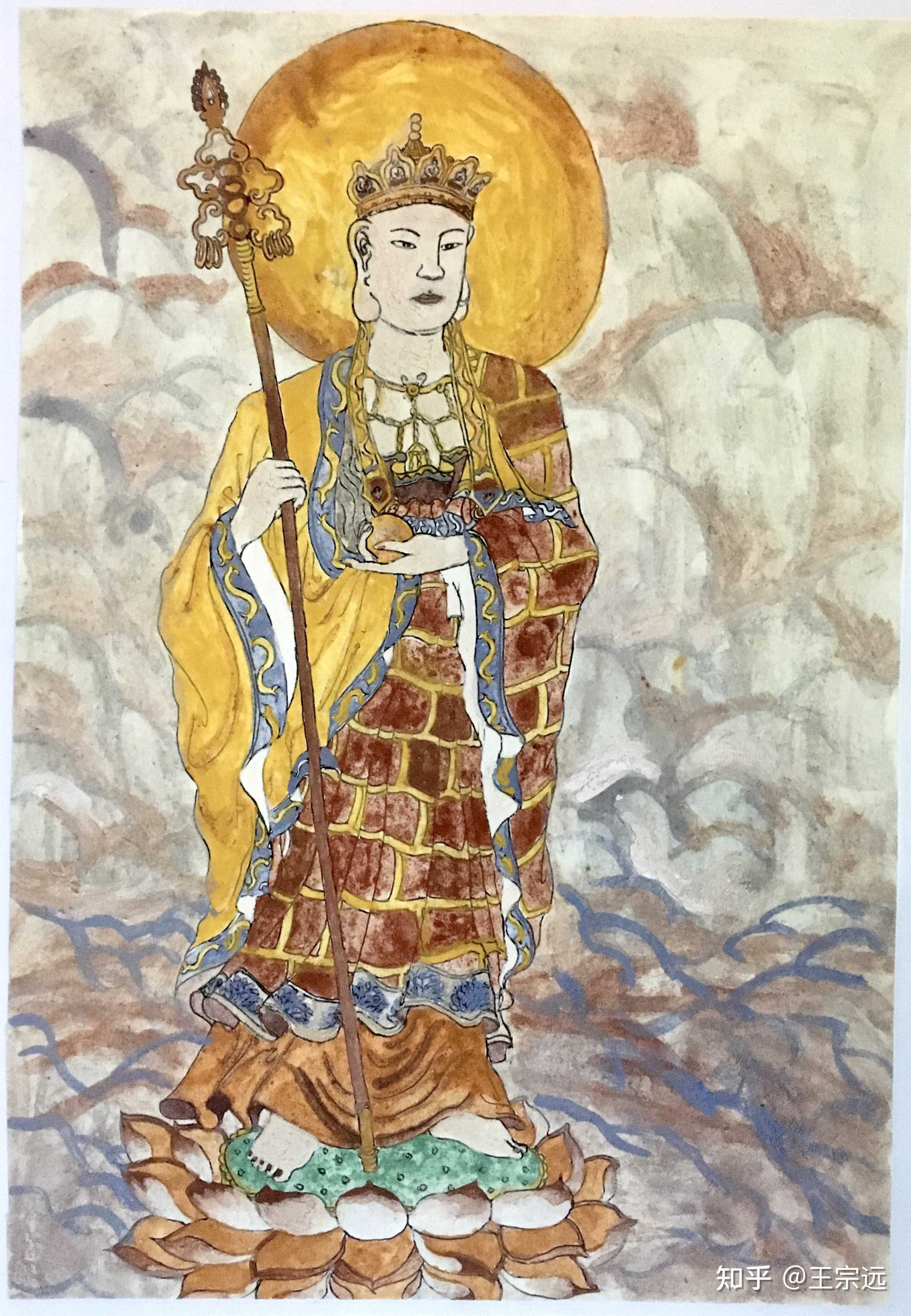 natasllik 的想法: 彩画地藏菩萨形象并且放入龛室,烧香供养… - 知乎