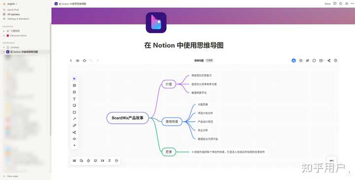 怎么用notion做思维导图？ - 知乎