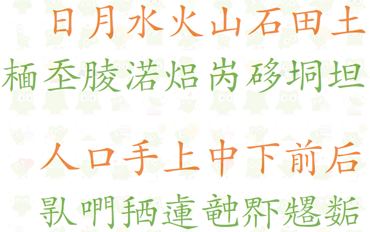 如果韩国改用汉字谚文混写的形式,或越南恢复使用喃字,会是什么样? - 知乎