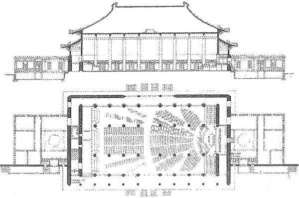 太和殿内部图片简笔画图片