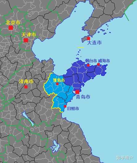 山东半岛和胶东半岛有什么区别? - 知乎