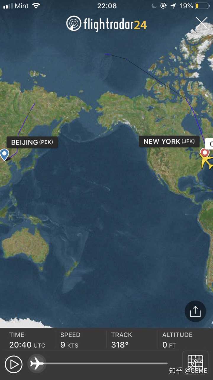 从北京飞往纽约和从纽约飞往北京哪个时间更短？ - 知乎