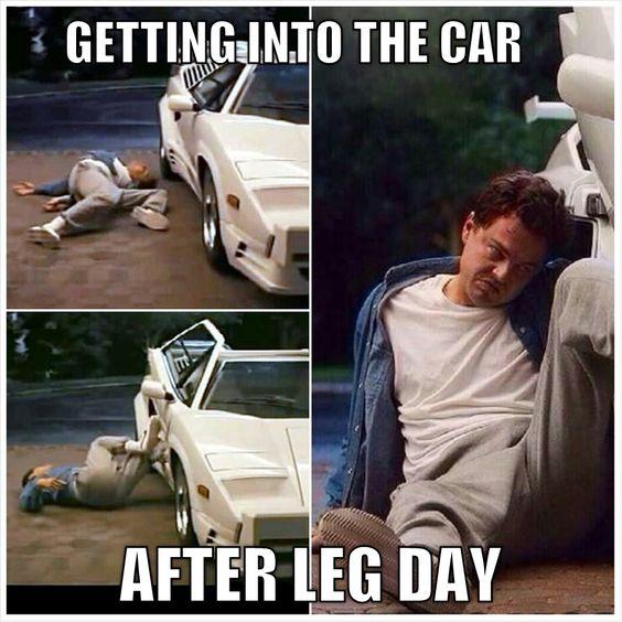 健身关于legday练腿日有哪些梗