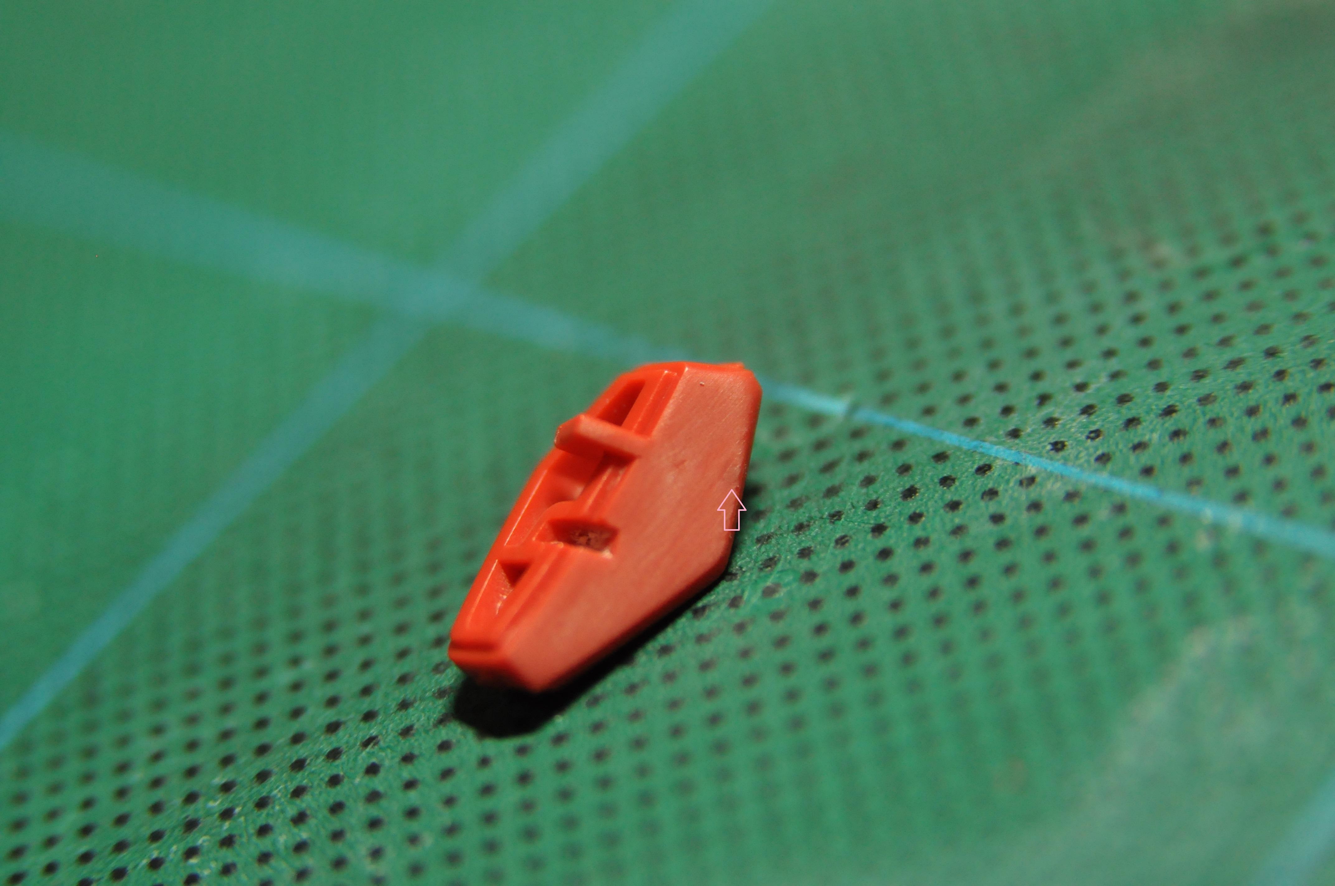 高达模型水口位如何处理?