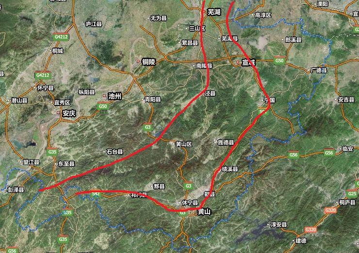 天目山脉与黄山山脉(甚至黄山与九华山)有无可争议的势力边界吗.