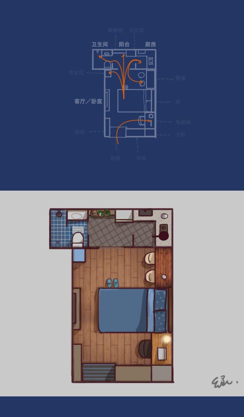 如何布置15平方米的蜗居才能最大限度地改善居住体验