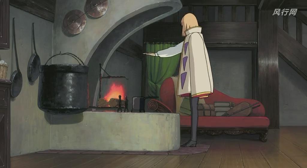 谁有《哈尔的移动城堡》中哈尔的全身图?