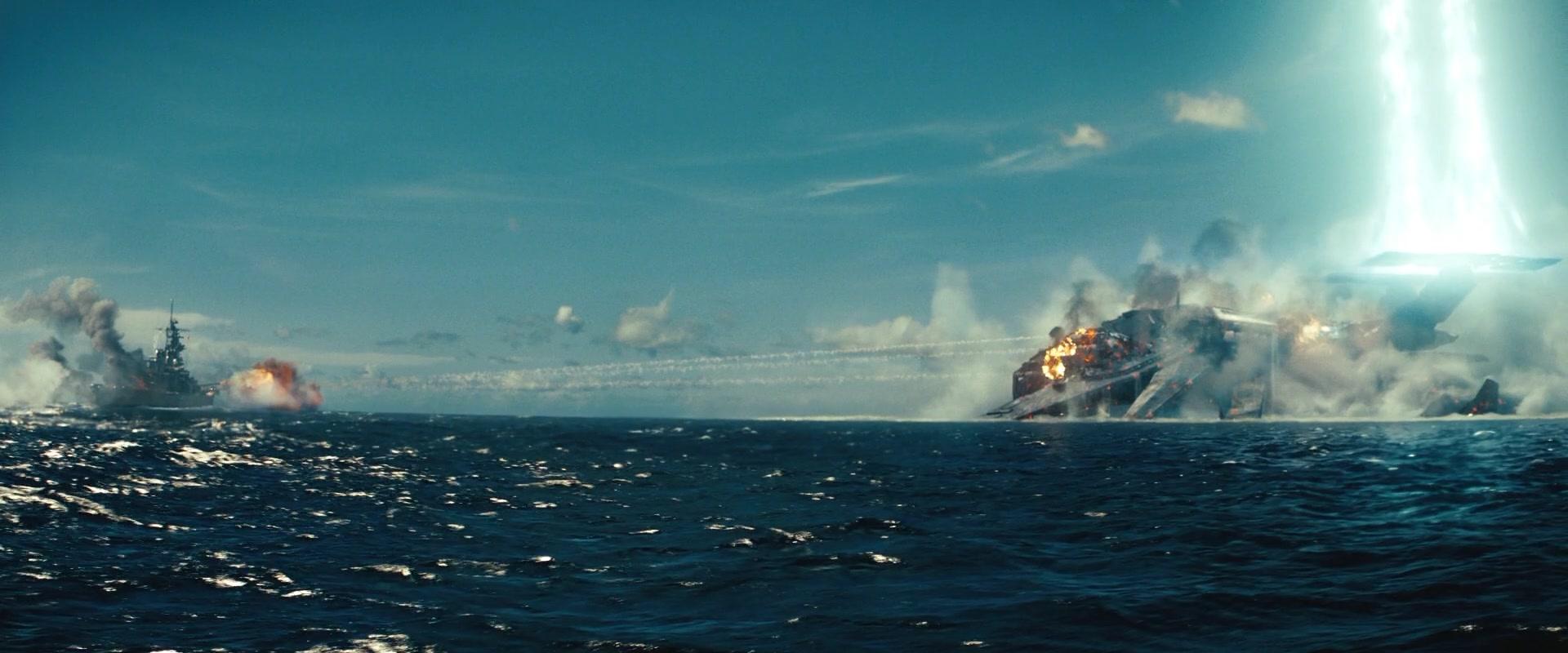 有大量广角镜头的海战电影吗?