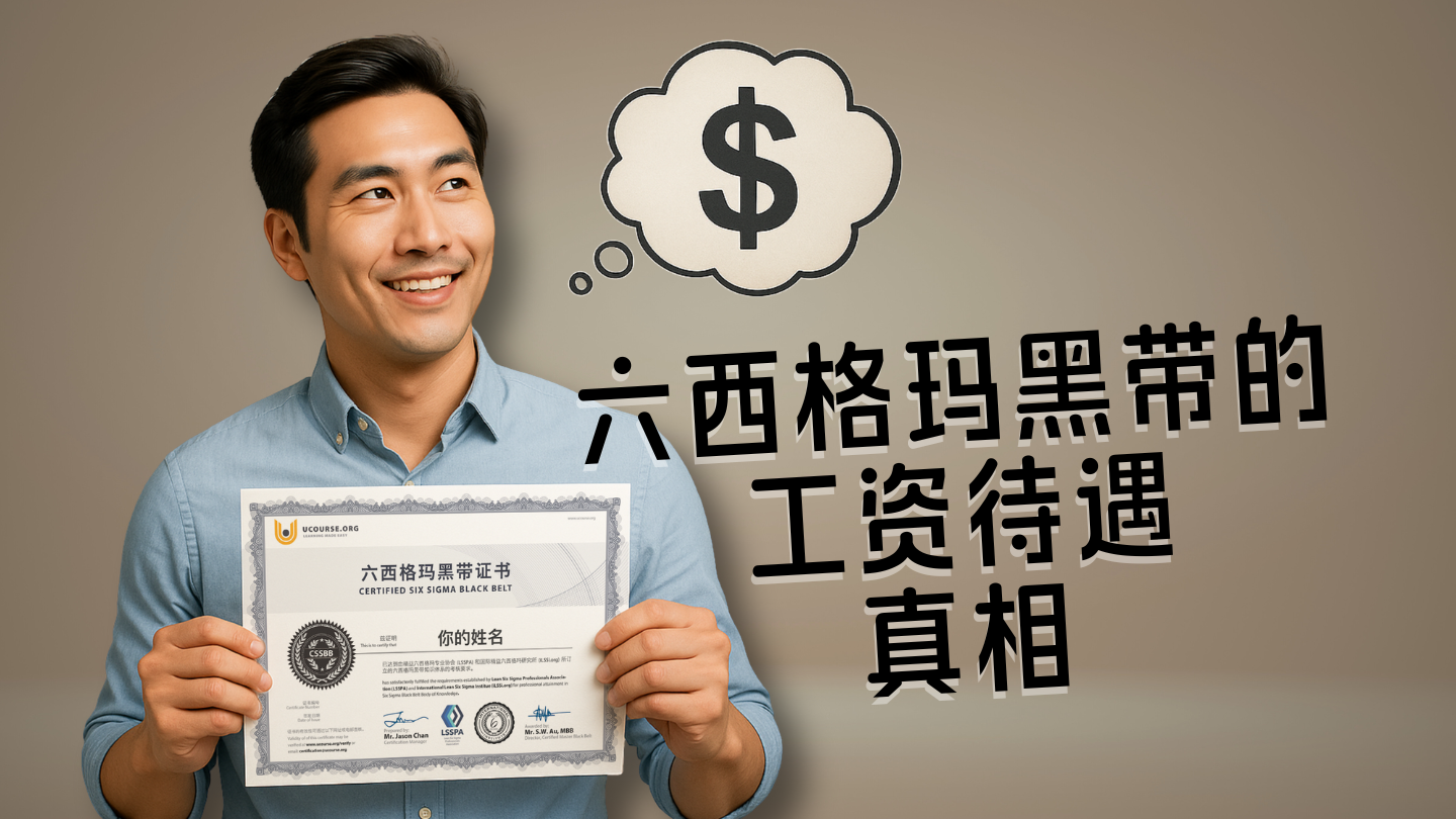 优思学院｜六西格玛黑带的工资待遇真相
