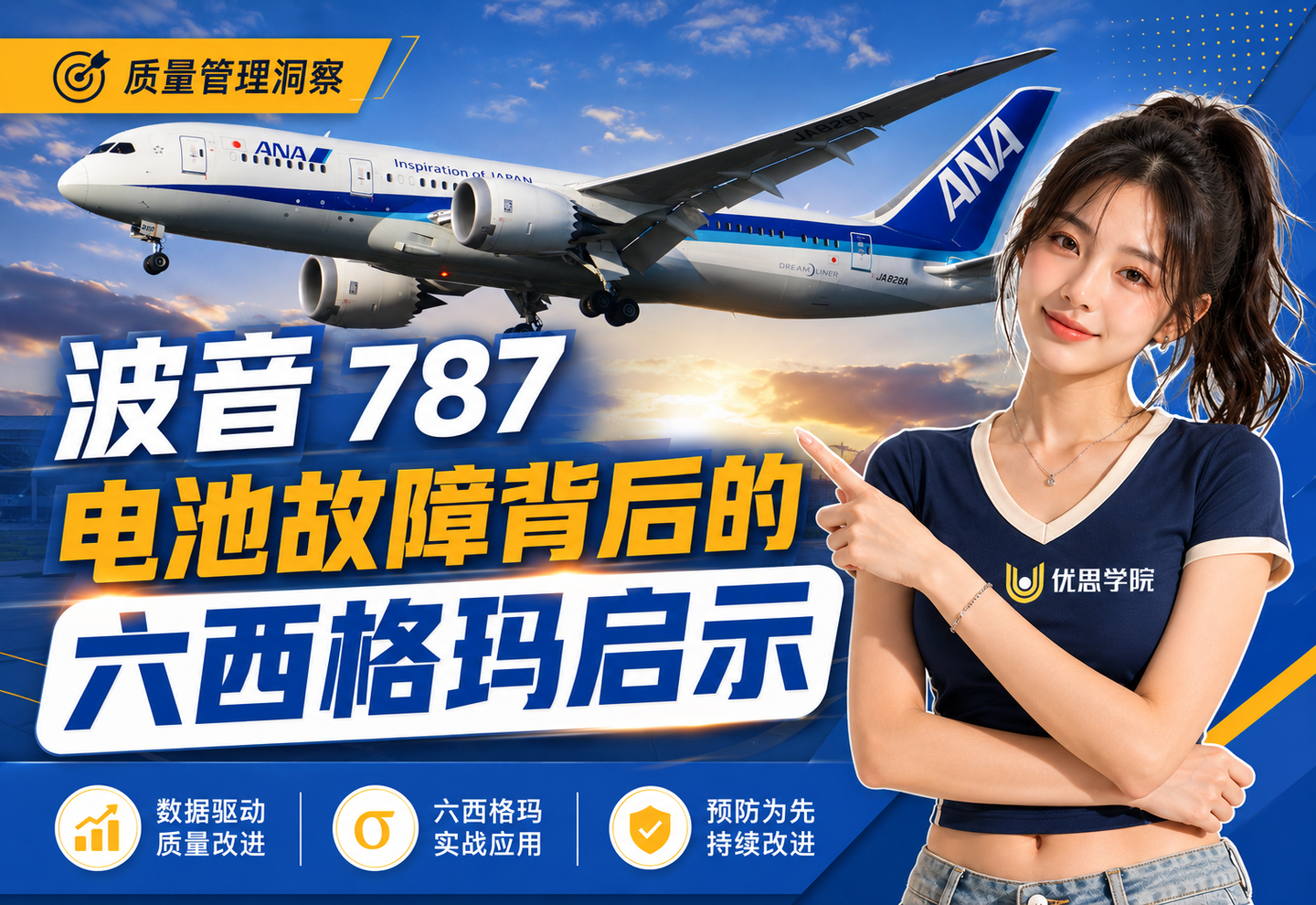 优思学院｜波音 787 电池故障背后的六西格玛启示