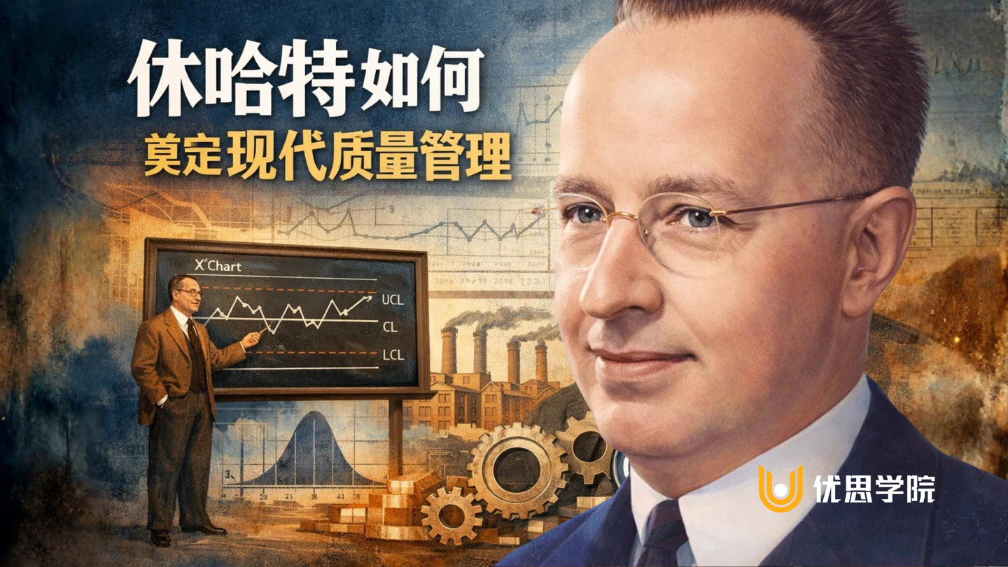 优思学院｜统计质量控制之父：休哈特如何奠定现代质量管理