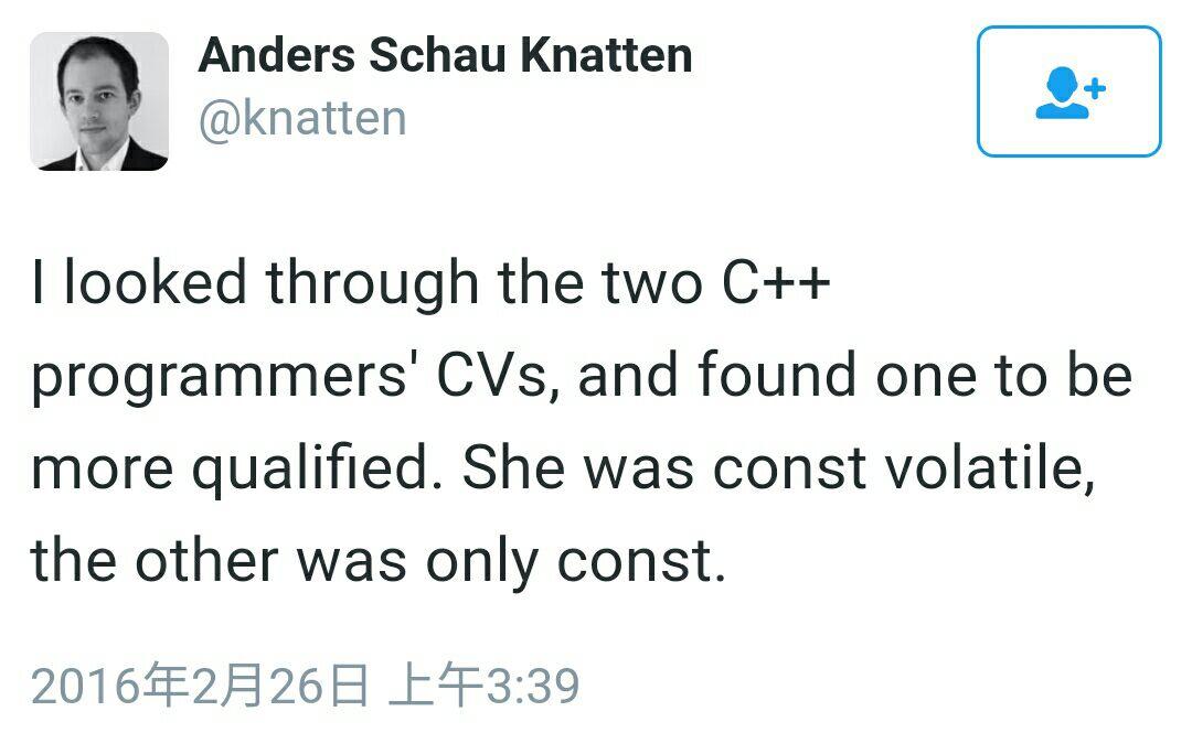 有没有好玩有趣的C++梗? - 知乎