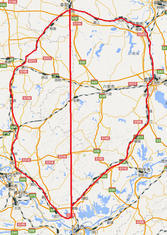 京九高铁是否如图所示路线