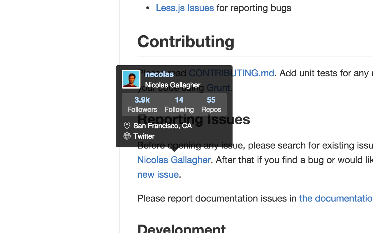 GitHub Hovercard - 知乎