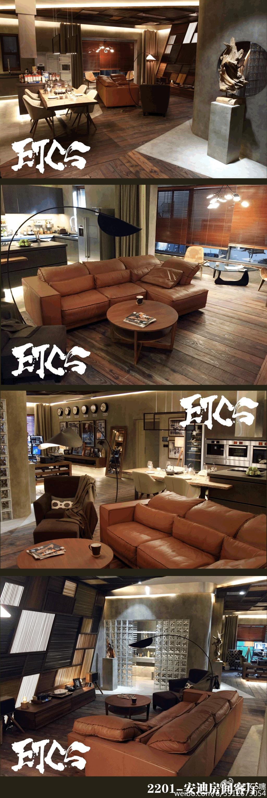 里刘涛演的andy 家里装修风格好喜欢啊 有人能具体