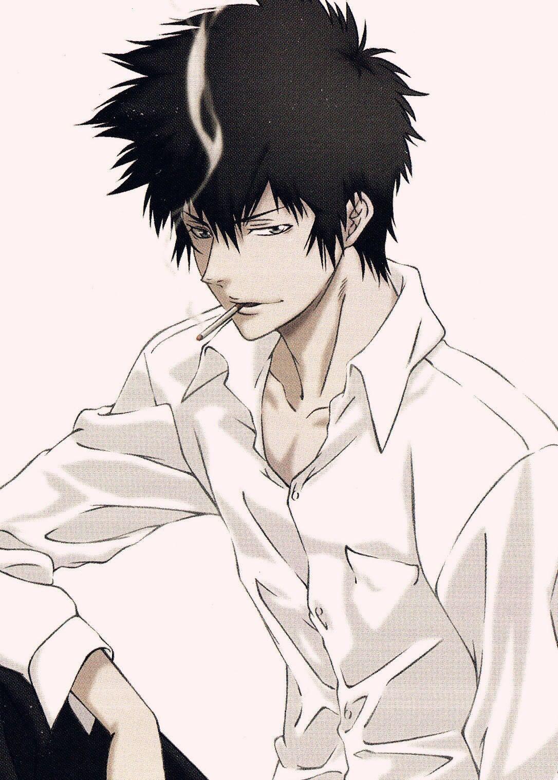 有哪些二次元人物抽烟很帅