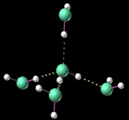 冰中的水分子的氢键和氢氧键有差别吗