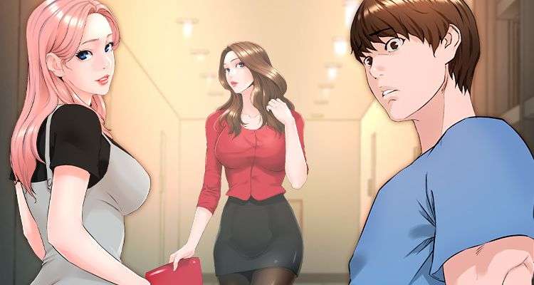 韩漫|楼上的网美-二次元