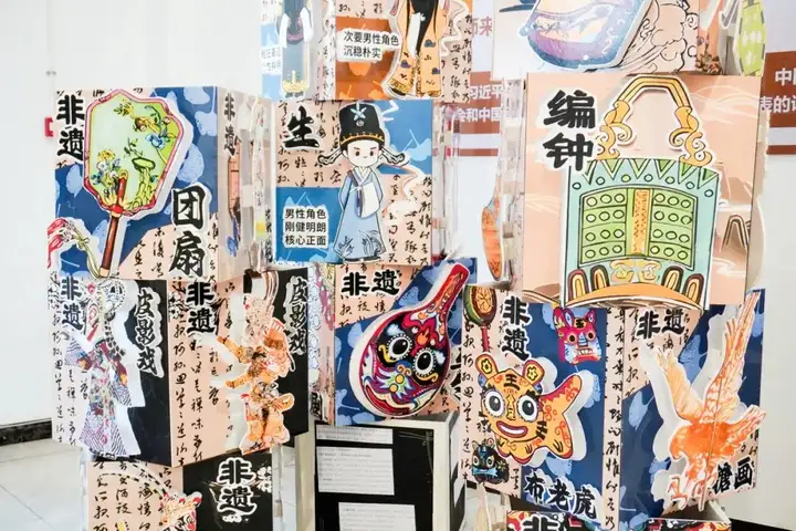 浙江省广播电视中等专业学校幼儿保育专业环创艺术作品展(图10) 浙江省广播电视中等专业学校幼儿保育专业环创艺术作品展(图10)