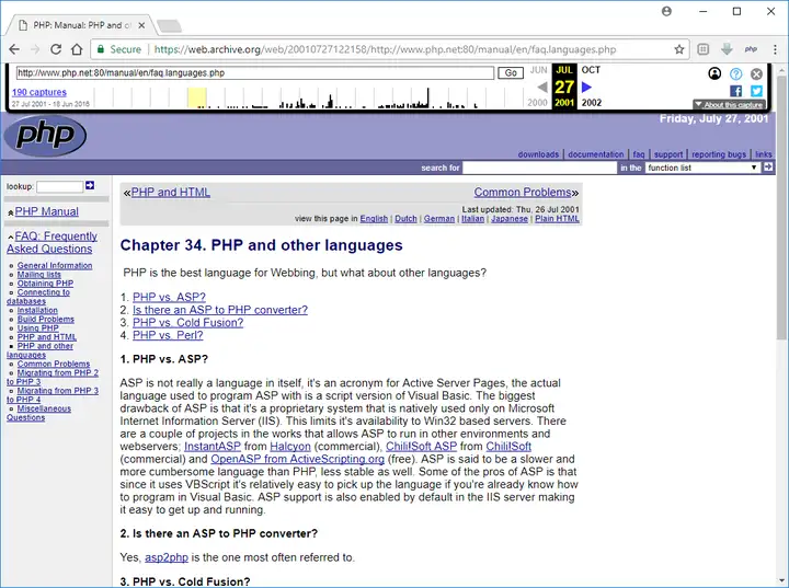 「PHP 是最好的语言」这个梗是怎么来的?1 「PHP 是最好的语言」这个梗是怎么来的?