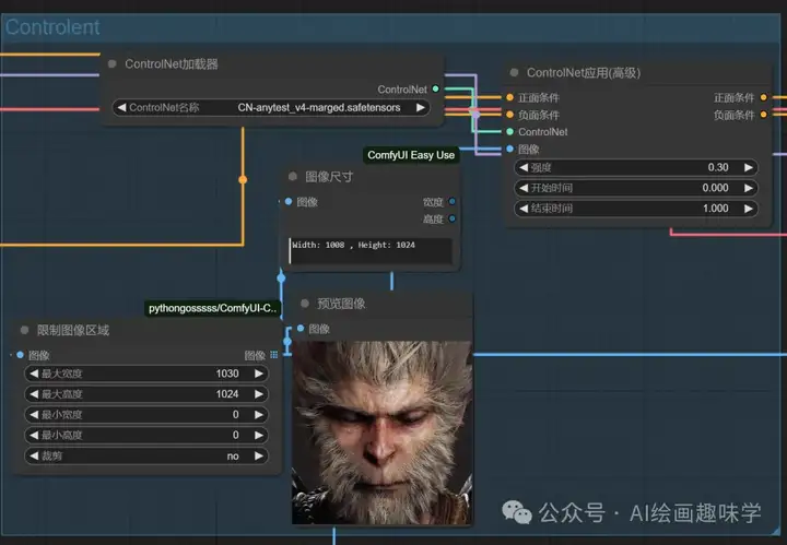 图片[6]-[ComfyUI]一键换脸《黑神话：悟空》工作流，快去生成自己的悟空图刷爆朋友圈-就爱副业网