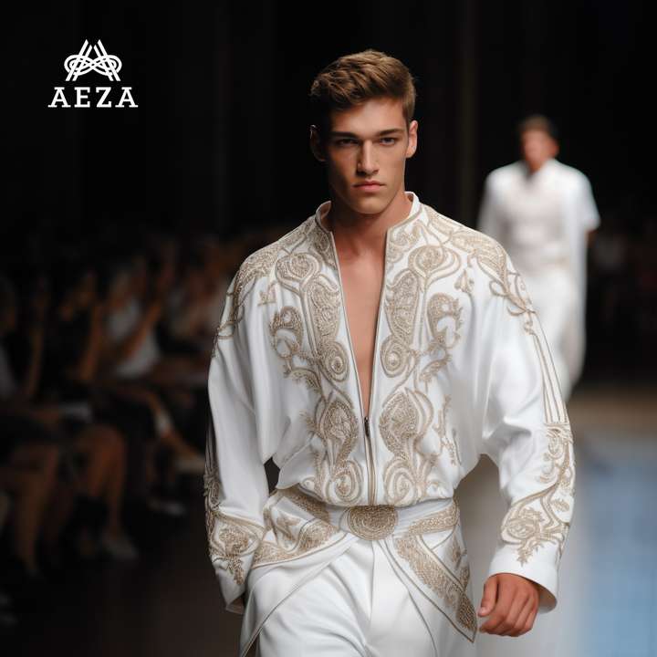 意大利男奢品牌AEZA夏季新品亮相国际时装周，与路易.威登同台谁更亮眼？