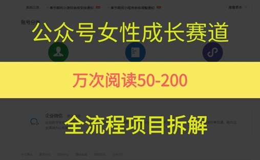 图片[1]-2025冷门项目公众号女性赛道，最近爆火系列，条条作品阅读量10w+-暗冰资源网