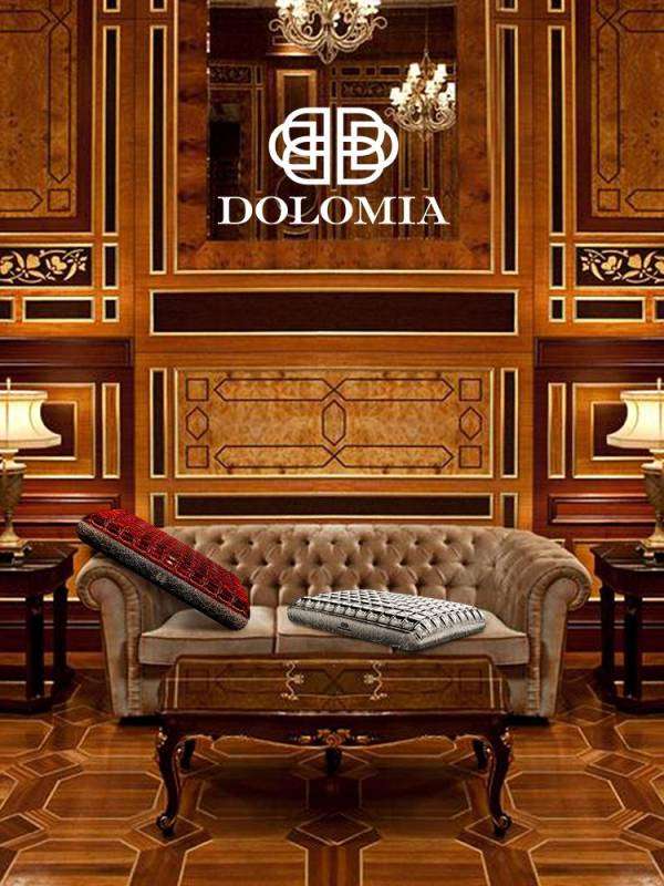 保持高品质的重奢凝胶枕DOLOMIA，每款均渗透着手工精细、素质卓越的精品艺术