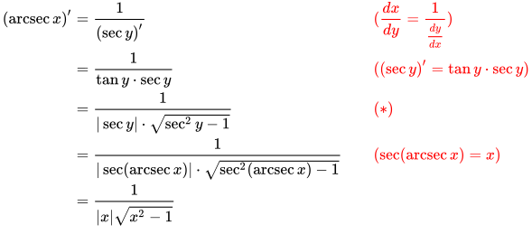 arctanx的导数是什么（16个基本导数公式）