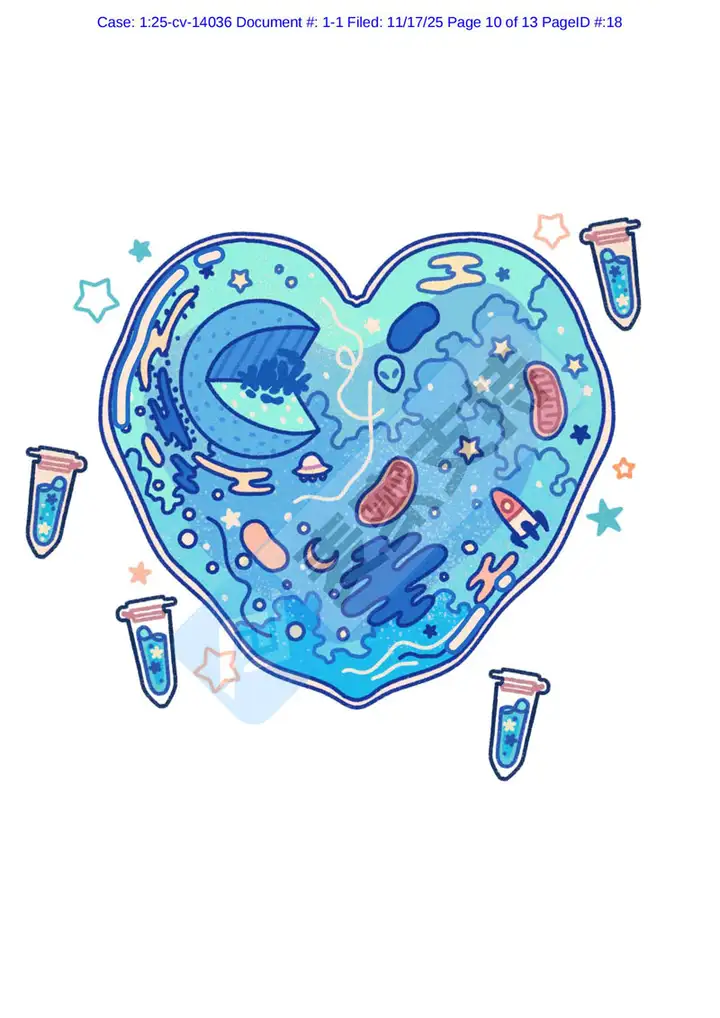 25-cv-14036，keith新案速递，卡通插画维权进行时，谨防TRO冻结风险