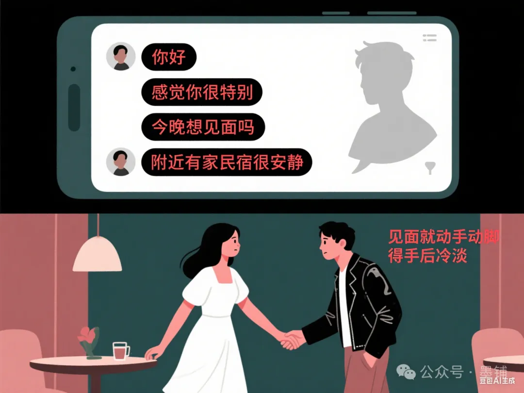 图片[3]-没介绍人的相亲男，怎么分清是骗炮还是骗婚？-墨铺